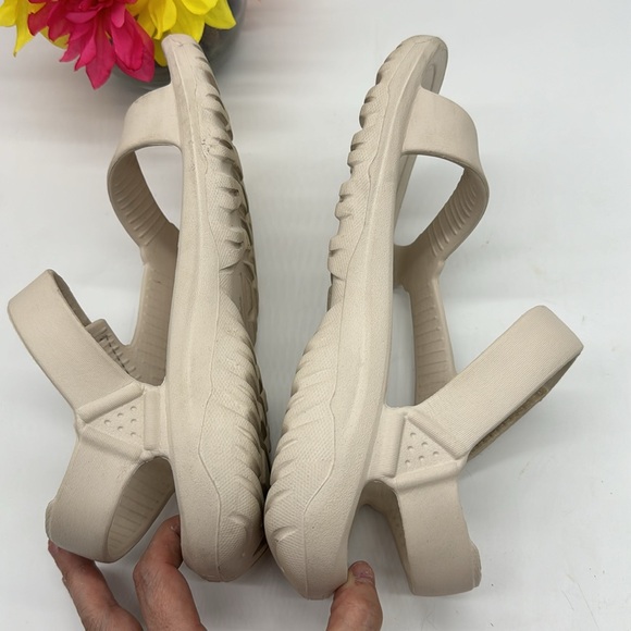 Teva Drift Off White Rubber Hiking Sandals Size 10 KET6360D - Picture 7 of 9